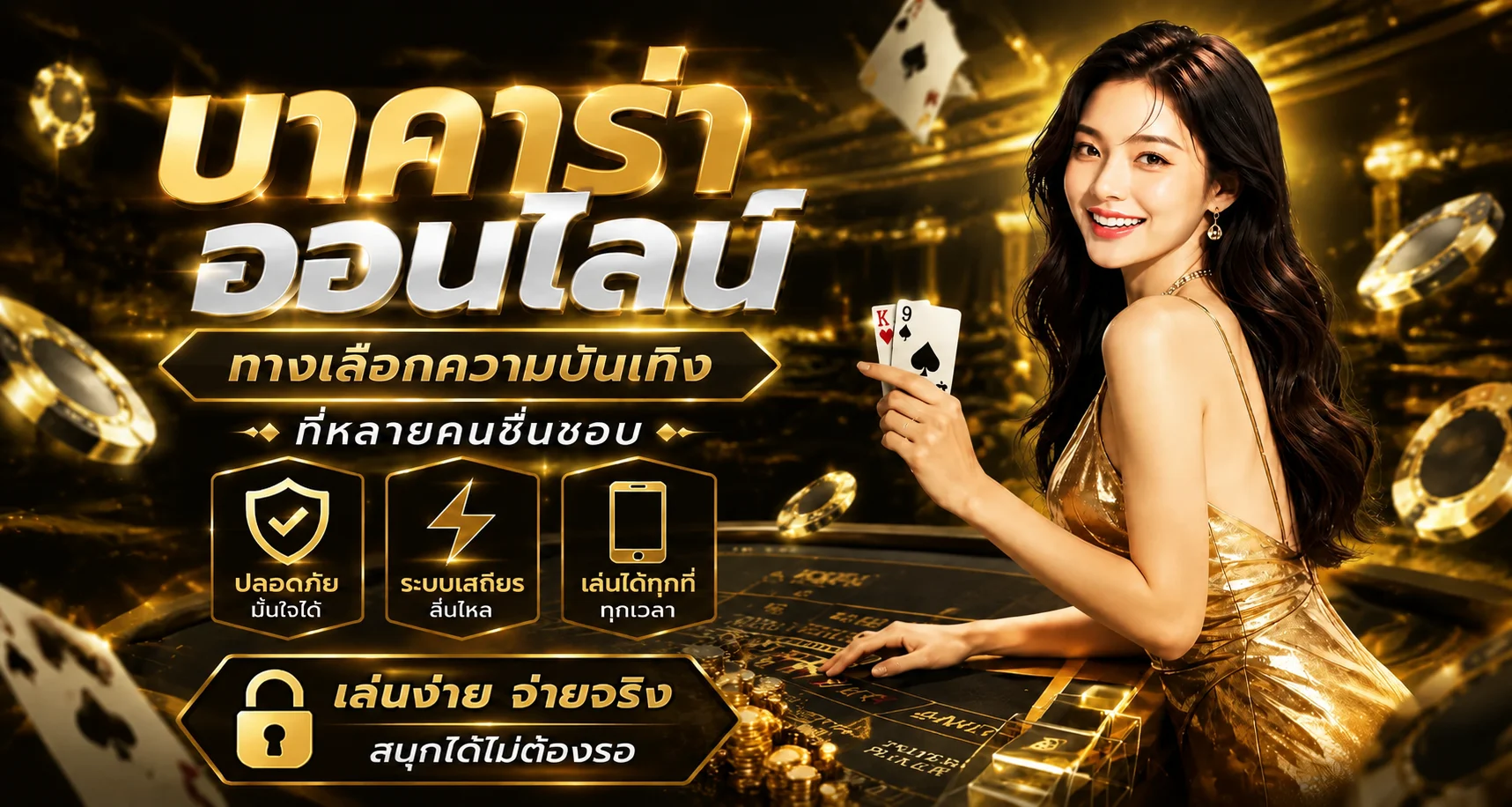 บาคาร่าออนไลน์และคาสิโนออนไลน์สดบน G2G168K จากค่าย SA Gaming และ Sexy Baccarat