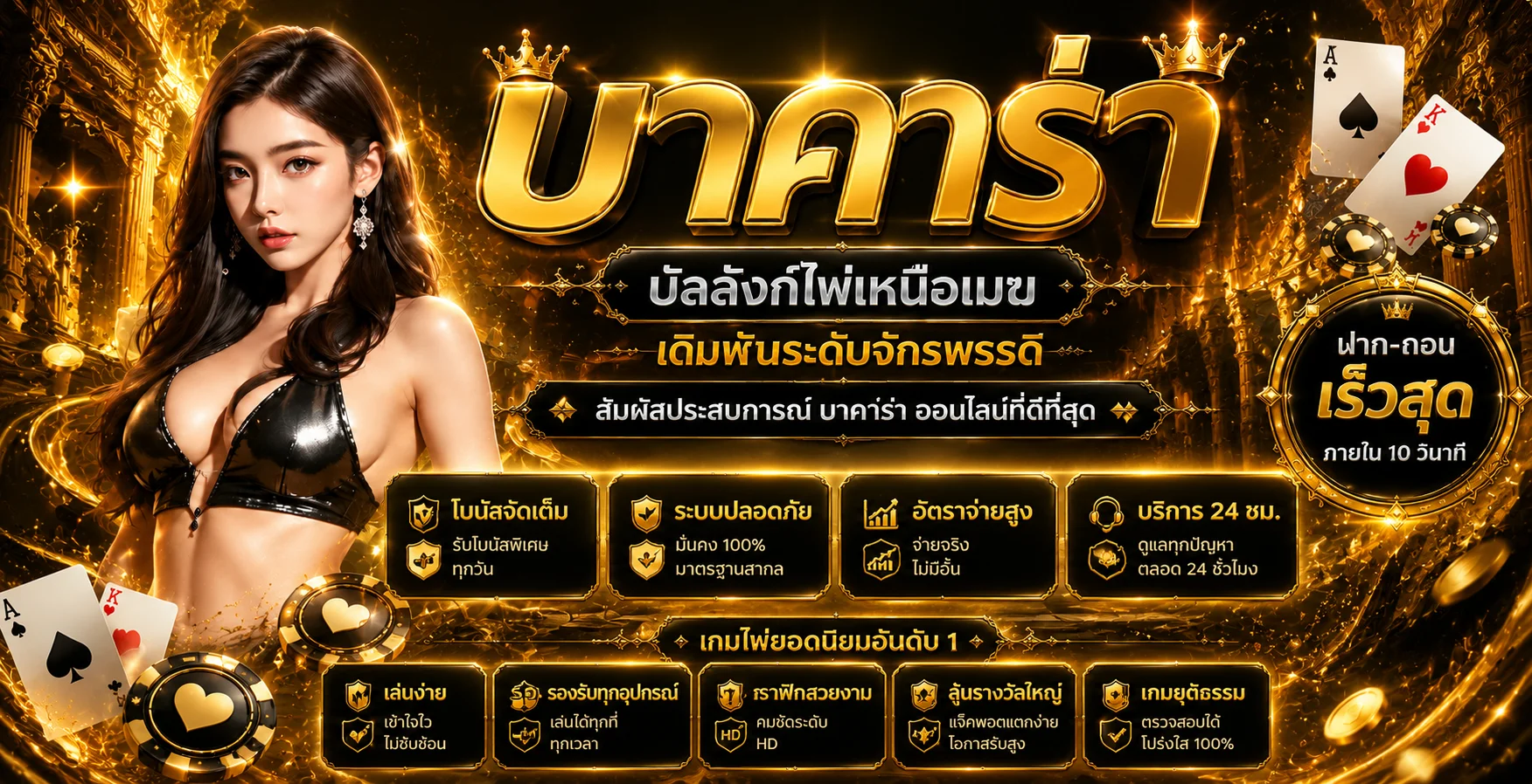 คาสิโนออนไลน์และบาคาร่าออนไลน์สด G2G168K จากค่าย SA Gaming และ Sexy Baccarat